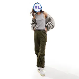 Guangzhou Supplier Winter Based Sleeveless T Shirts For Women Pima Cotton Blank Quality Hip Hop Street Wear Women's Tank Tops