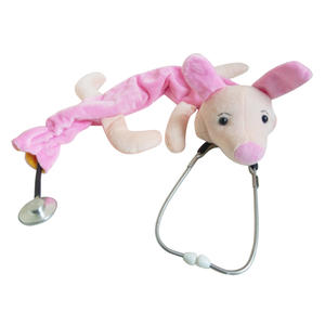 Милые Мультяшные Мягкие плюшевые игрушки в форме животного, чехол для стетоскопа, пользовательские чехлы с жирафом, тигром, доктором, стетоскопом - Product Image 3