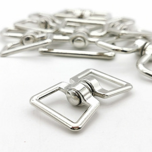 Connecteur pivotant à double boucle en alliage de zinc, boucle rotative à 360 degrés pour sangle de sac à main, laisse de chien, accessoires de quincaillerie - Product Image 6