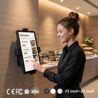 Terminal Punto de Venta con Pantalla Táctil Android de 32 Pulgadas, PC Todo en Uno RK3576S, Caja Registradora, Kiosco de Pago para Restaurante, Comercio Minorista