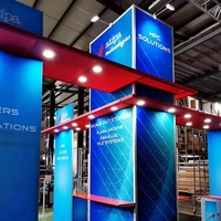 Detian propose un stand d'exposition portable de 10x20 pour salon professionnel