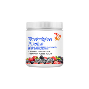Poudre d'électrolytes de haute qualité avec vitamines B6 et B12 pour une hydratation corporelle complète et une énergie améliorée - Product Image 1