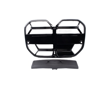 G26 griglia ABS nero opaco doppia doghe griglia paraurti anteriore con ACC per <span class=keywords><strong>Bmw</strong></span> <span class=keywords><strong>serie</strong></span> <span class=keywords><strong>4</strong></span> coupé <span class=keywords><strong>4</strong></span> porte G26 2021 2022 2023 G26 Grill - Product Image 6
