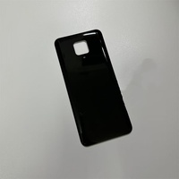 Coque arrière Redmi pour Xiaomi Note 9 et Redmi 10X 4G, pièce de rechange noire