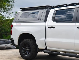 Cubiertas para Camionetas RAM 1500, <span class=keywords><strong>Chevrolet</strong></span> Silverado, GMC, Tacoma, Sierra, Impermeables, Rígidas, de Aluminio, para Camionetas Pickup, Tipo <span class=keywords><strong>Camper</strong></span> - Product Image 4