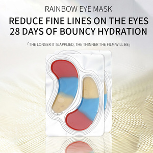 Masque pour les yeux en hydrogel arc-en-ciel 10g, patch anti-rides pour le soin des yeux - Product Image 3