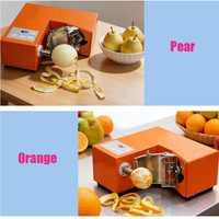 Équipement de pelage haute efficacité, 220V, machine à peler électrique pour fruits, oranges, citrons, pommes, petite taille