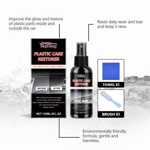 RAYHONG Nouvelle Formule Vente en Gros Pièces de Voiture Nettoyage Polissage Remise à Neuf Entretien Longue Durée Nettoyant Plastique Intérieur de Voiture - Product Image 2