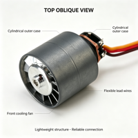 Mini-générateur éolien vertical électrique portable pour voiture familiale, camping-car, extérieur, avec moteur BLDC 12V et turbofan.