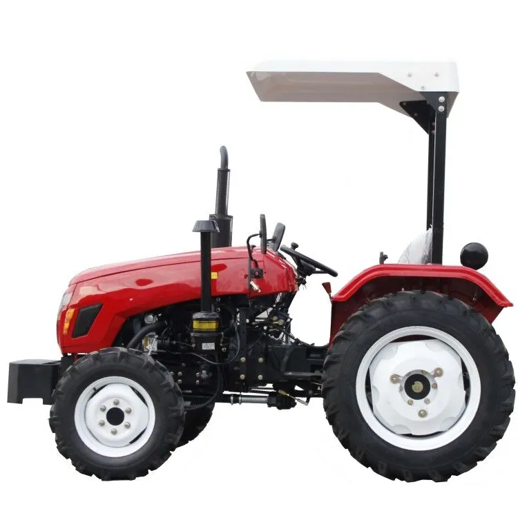 Yeni tasarım 25HP 4X4 çiftlik mini traktör tracteur Traktor ucuz fiyat ile çin tarım makineleri ön yükleyici ile