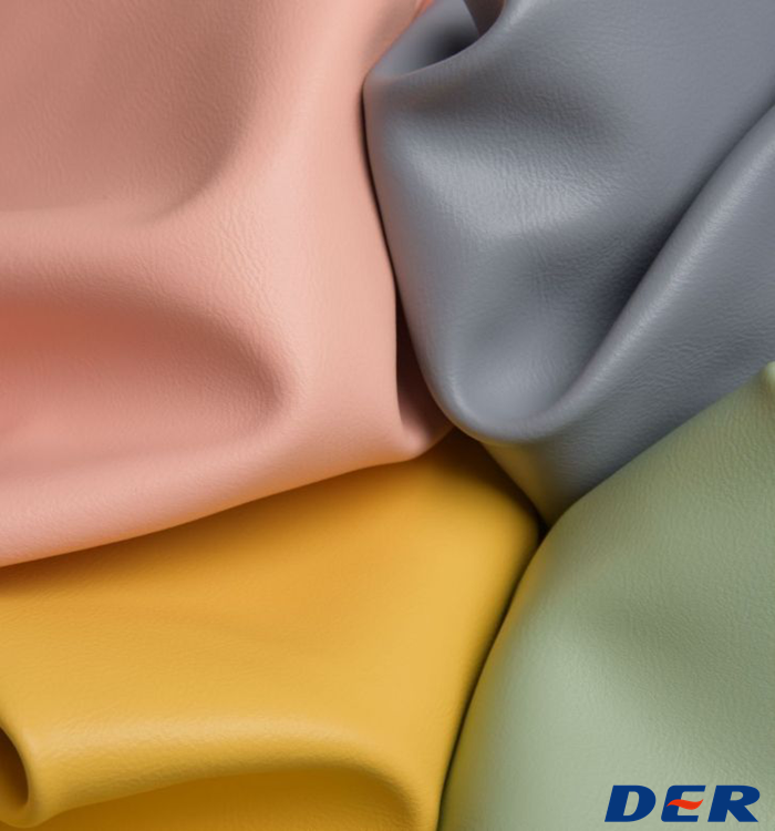 DER Pvc Artificial Leather Pu Faux