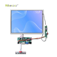 Panel Layar LCD TFT HD 15 Inci Resolusi 1024*768 CCFL Backlight Antarmuka LVDS Modul LCD dengan Papan Pengontrol