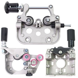 Wire Feeder Bracket Assembly Aluminum Plate MIG Welding Gun Copper Connector Dual Drive Accessories - Product Image 1