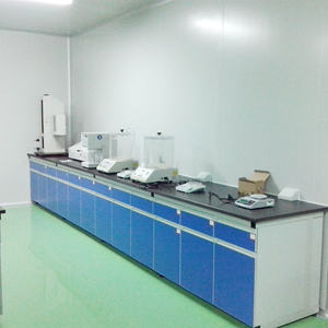 Resistencia a la corrosión 304 Marco en H de acero inoxidable Muebles de laboratorio Banco DE TRABAJO Mesas de muestreo patológico para laboratorio - Product Image 6