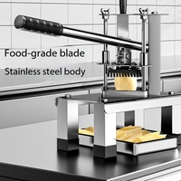 Bestverkochte multifunctionele roestvrijstalen friet- en aardappelsnijder voor fruit en groenten