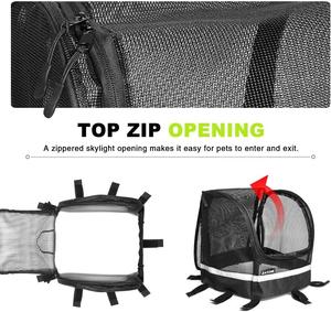 Copertura del <span class=keywords><strong>cestino</strong></span> della bici, copertura sicura rimovibile <span class=keywords><strong>per</strong></span> animali domestici <span class=keywords><strong>per</strong></span> <span class=keywords><strong>cestino</strong></span> della <span class=keywords><strong>bicicletta</strong></span>, copertura <span class=keywords><strong>per</strong></span> animali domestici del <span class=keywords><strong>cestino</strong></span> della <span class=keywords><strong>bicicletta</strong></span> copertura traspirante <span class=keywords><strong>per</strong></span> animali domestici - Product Image 3