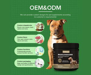 Suplemento Vitboo OEM para el Crecimiento Muscular de Mascotas, Perros, Aumenta la Proteína, Promueve el Desarrollo Muscular, Tabletas para Ganar Músculo - Product Image 3