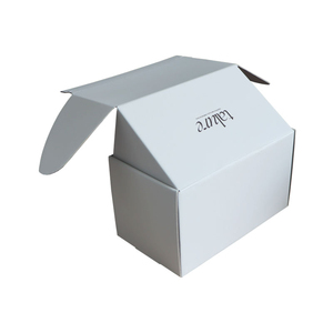 Custom Logo Printed Corrugated <strong>Shipping</strong> <strong>Boxes</strong> Adhesive Tear Strip Self Sealing Mailer Box - Product Image 5