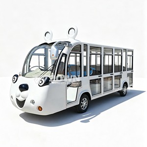Voiture électrique de tourisme de haute qualité, 14 places, moteur 4000W, couleur personnalisée, type ouvert/fermé pour sites touristiques - Product Image 5