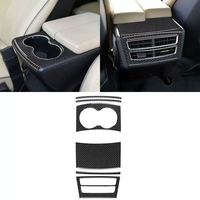Autocollants décoratifs pour garnitures intérieures style fibre de carbone, décorations pour console centrale, pour Tesla Model 3 Y S X, accessoires intérieurs Tesla