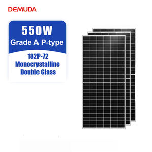 แผงโซลาร์เซลล์ DEMUDA สำหรับ JA ขนาด 182 มม. 550 วัตต์ โมโนเซลล์แบบฮาล์ฟเซลล์เดี่ยว ประสิทธิภาพ 21.5% รับประกัน 25 ปี เกรดคุณภาพ - Product Image 1