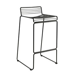 Tabourets de bar monobloc en métal style industriel - Empilables, gain de place, usage commercial pour hôtels, restaurants, sous-sols et essentiels pour la maison - Product Image 5