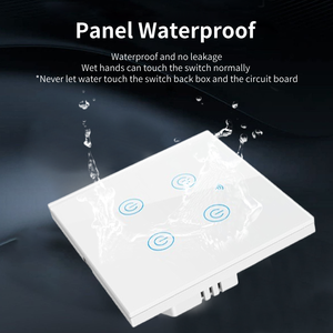 Thông Minh Tường chuyển tuya wifi nhà thông minh Ánh Sáng Thiết bị chuyển mạch cảm ứng Bảng điều khiển từ xa tường Kính Điện Thông Minh Thiết bị chuyển mạch - Product Image 6