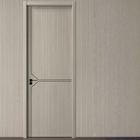 Portes intérieures HC, porte coupe-feu approuvée, porte en bois résistante au feu 30-90 minutes, porte en bois commerciale pour maison