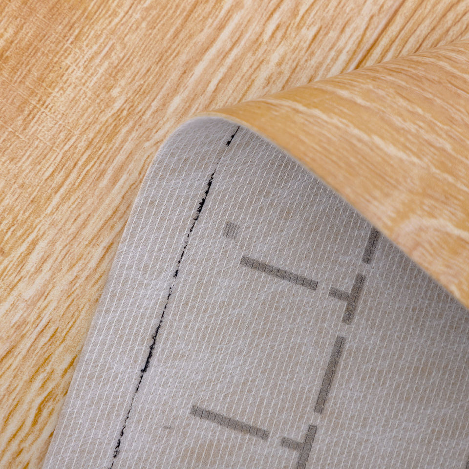 Huangang PVC Vinyl Flooring Felt Backed Waterproof Anti-Slip Anti ...