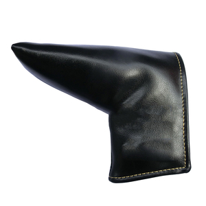 Ensemble de housses de tête de club de golf en cuir PU véritable de haute qualité, pour driver, fairway wood et putter - Product Image 5