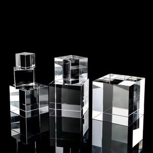 Honor Of <strong>Crystal</strong> Wholesales Blank <strong>K9</strong> 3D Laser Surface Engraving <strong>Crystal</strong> Cube Souvenir Gift Manufacture Supplier - Product Image 1