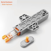 Cierre de Puerta Automático ABS Tipo Broche para Armarios de Cocina, Cajones y Manijas, Apertura por Presión, Ancho de Abertura 16mm, Modelo 541K