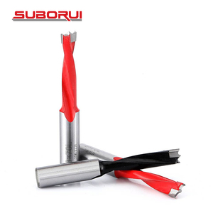 Suborui 2 Sáo Vonfram cacbua công nghiệp trái phải xoay gỗ lỗ cắt Bộ định tuyến mũi khoan - Product Image 6