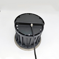 Lumière LED souterraine extérieure étanche IP67 en acier inoxydable 3W, durable, à intensité variable, avec télécommande, pour cour, parc, usage municipal