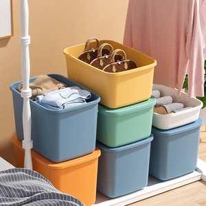 Máy Tính Để Bàn Dày Nhựa Đơn Giản Lưu Trữ Hộp Đồ Lặt Vặt Đồ Chơi Lưu Trữ Organizer <span class=keywords><strong>Box</strong></span> Với Nắp - Product Image 5