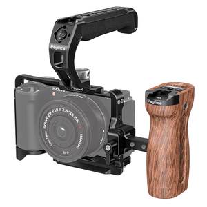 Kit Avancé de Cage pour Appareil Photo <span class=keywords><strong>ZVE10</strong></span> II avec Poignée Supérieure et Poignée Latérale en Alliage d'Aluminium, Remplacement pour Appareil Photo <span class=keywords><strong>Sony</strong></span> <span class=keywords><strong>ZVE10</strong></span> II - Product Image 3
