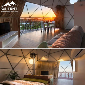 Tienda de campaña para exteriores, carpa de domo geodésica para <span class=keywords><strong>Hotel</strong></span> y complejo turístico, precio de fábrica - Product Image 3