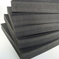 Feuilles de mousse noire PE XPE IXPE EVA, épaisseur 1mm-6mm, pour boîtes à outils, artisanat, emballage - service de découpe inclus