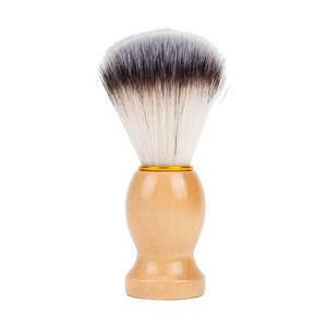 Cepillo de Afeitar Facial para Hombre <span class=keywords><strong>Meimei</strong></span>, Cepillo de Barba con Mango de Madera y Cerdas Suaves de Nailon, Herramienta de Belleza para Uso Doméstico - Product Image 5