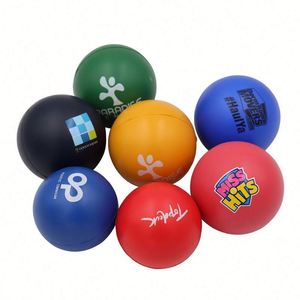 Balles anti-stress en mousse personnalisées de 40 mm de diamètre en forme de balle de baseball, jouets promotionnels en gros avec logo - Product Image 2