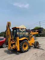 2019 digunakan JCB 3CX Mini Backhoe Loader 4X4 tangan kedua peralatan konstruksi 3 Ton 5 Ton kapasitas 3000 kg pemuat depan