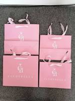 Guangzhou Design Imprimé Shopping Cadeau Emballage Sac En Papier Avec Votre Propre Logo