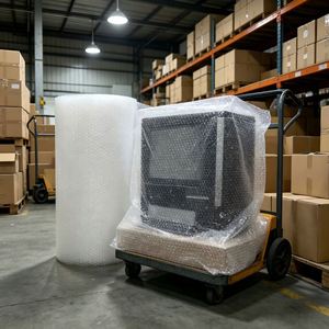 High Quality Transparent Air <b>Bubble</b> Film <b>Roll</b>, Shockproof Cushion <b>Bubble</b> Wrap <b>Roll</b> for Industrial Packaging, Factory OEM Supply - Product Image 4