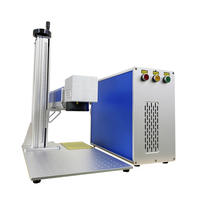 Machine de marquage laser à fibre de type split à prix d'usine pour l'impression de logos sur plastique et verre