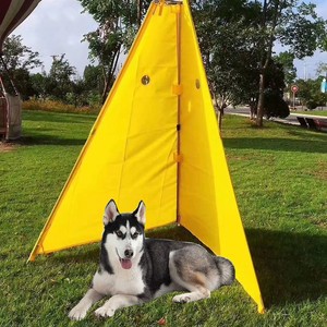 Escondite Flexible para Perros, Apto para Entrenamiento y Competición, con 3 Patas, Tamaño Completo - Product Image 2