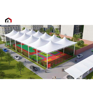 GAISHI Structure de toit modulaire isolée pour terrains de tennis et de padel extérieurs avec couverture - Product Image 3