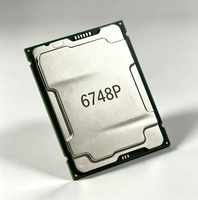 CPU Original 6748P 48 Core 96 Thread 2.5GHz Base 4.1GHz Maks 192MB Cache 300W LGA4710 Prosesor Server