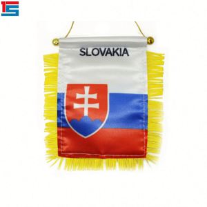 ธงชาติสเปนแบบกำหนดเอง ผ้าซาตินขนาดเล็ก พู่สีเหลือง พิมพ์ลายดิจิทัล ธงติดรถยนต์สำหรับงานฟุตบอล อุปกรณ์ตกแต่งสำหรับจัดแสดง - Product Image 5