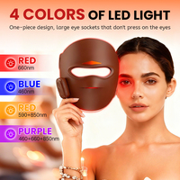 Masques LED sans fil OEM ODM à lumières rouges et infrarouges, 4 couleurs, pour le soin de la peau
