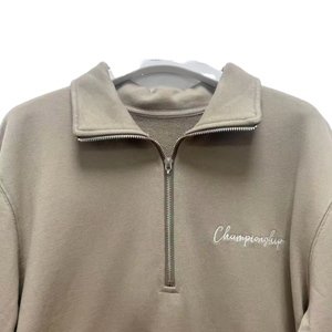 Veste unisexe en coton personnalisable avec logo, coupe-vent légère, anti-plis, à manches longues et fermeture éclair, idéale pour le printemps et la vente en gros - Product Image 1